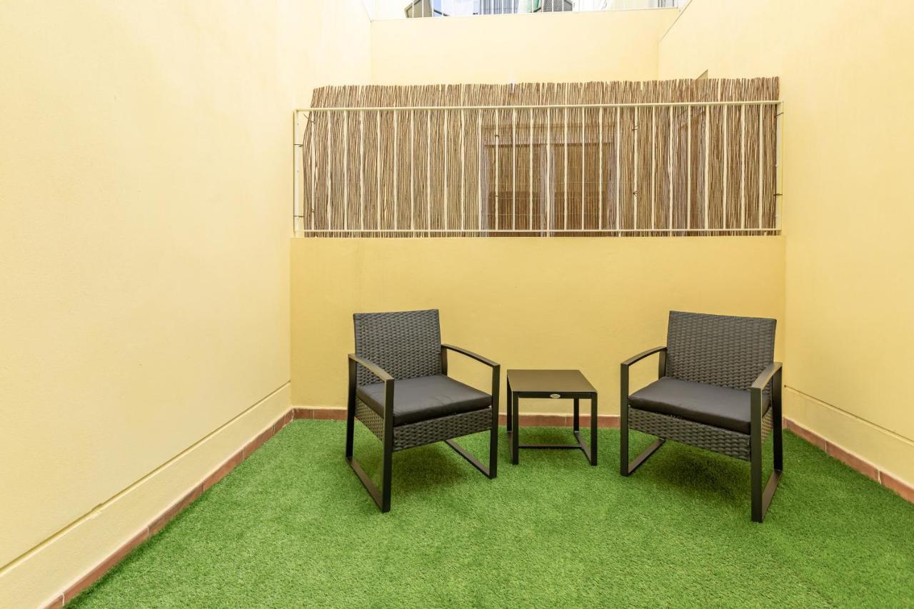 Chic & Comfortable Apartment, Private Terrace Valencia Exterior foto